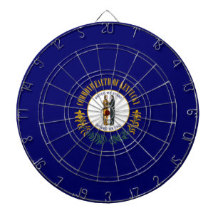 Flagga Kentucky (USA) Darttavla
