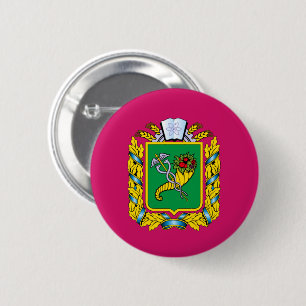 Flagga Kharkiv Oblast Knapp