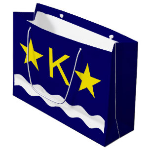 Flagga Kinshasa, Kongo Large Gift Bag