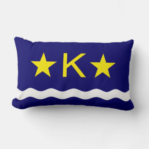 Flagga Kinshasa, Kongo Lumbar Pillow Lumbarkudde