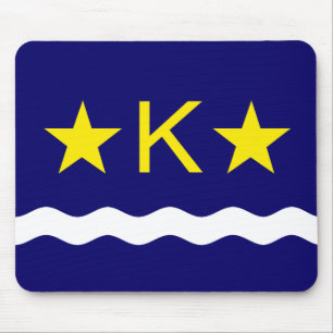 Flagga Kinshasa, Kongo Mouse Pad Musmatta