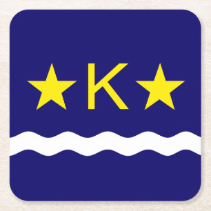 Flagga Kinshasa, Papper Underlägg på Kongotorget Kvadrat