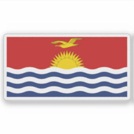 Flagga Kiribati Klistermärken