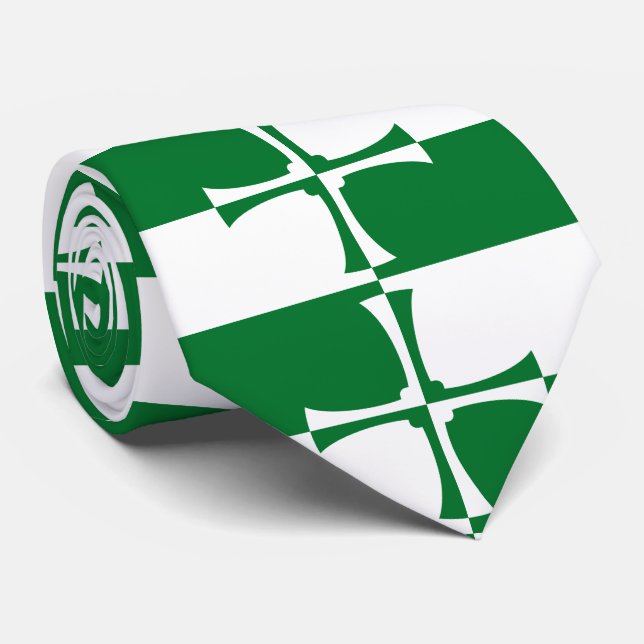 Flagga Kirkcudbrightshire Tie Slips (Rullad)