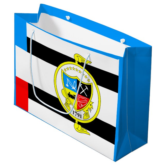 Flagga Knoxville, Tennessee (Framsidan Vinklad)