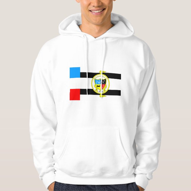 Flagga Knoxville, Tennessee Hoodie (Framsida)