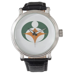 Flagga Koga, Shiga, Japan Armbandsur