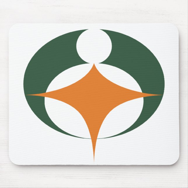 Flagga Koga, Shiga, Japan Musmatta (Framsidan)