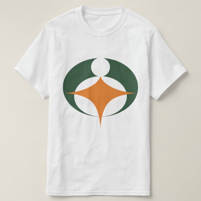 Flagga Koga, Shiga, Japan T-shirt (Design framsida)