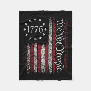 Flagga konstitution Independence day American Patr Fleecefilt