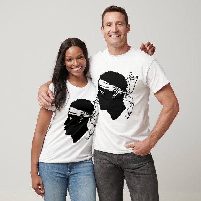 Flagga Korsika T Shirt (Unisex)