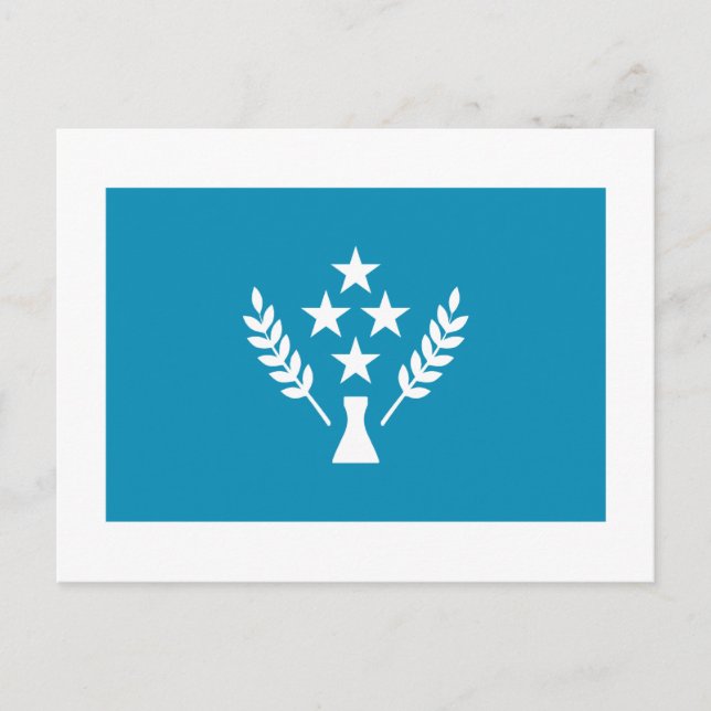 Flagga Kosrae Vykort (Framsida)