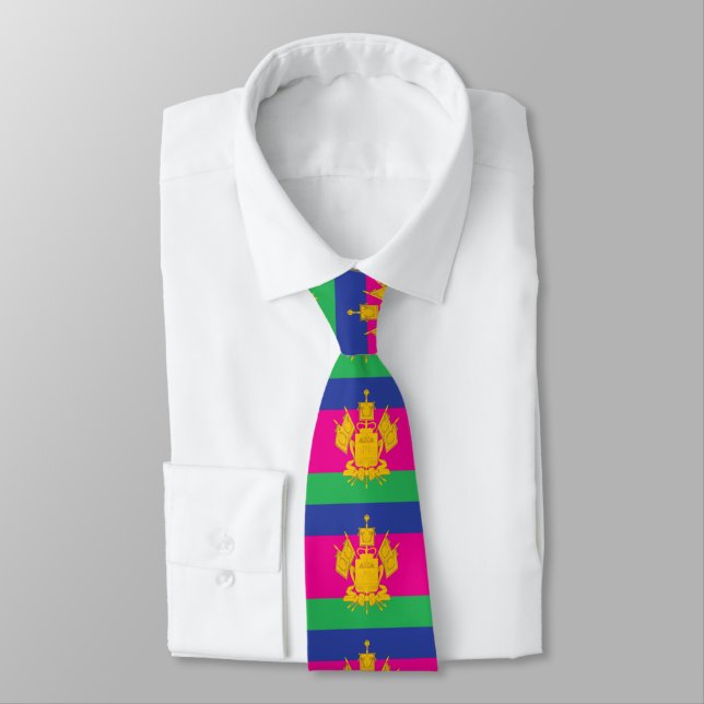 Flagga Krasnodar Krai Tie Slips (Bunden)