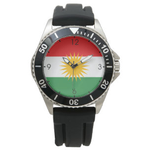 Flagga Kurdistan Armbandsur