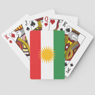 Flagga Kurdistan Casinokort