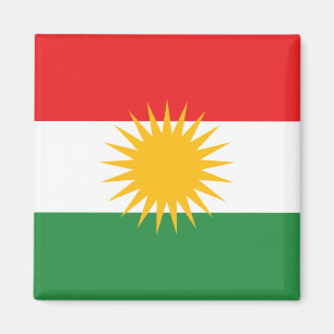 Flagga Kurdistan Magnet