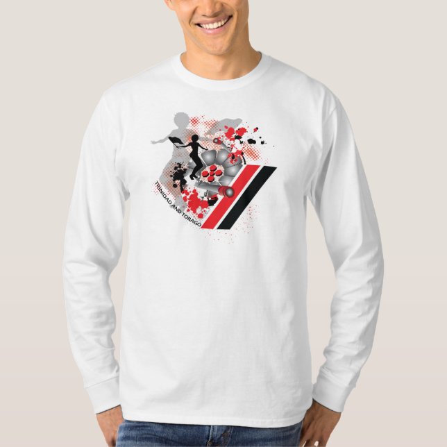 Flagga Kvinna Souvenirskjorta Tee (Framsida)