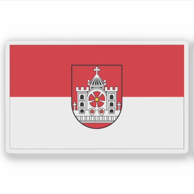 Flagga Landlokal, Tyskland Klistermärken (Framsida)