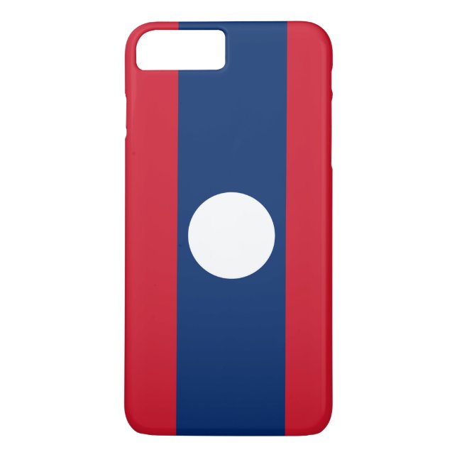 Flagga Laos Case-Mate iPhone Skal (Baksida)