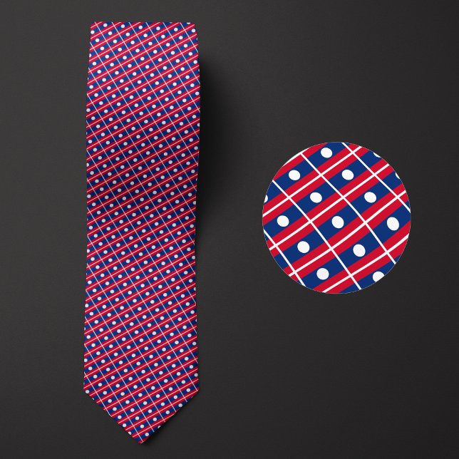 Flagga Laos Mönster Slips (Skapare uppladdad)