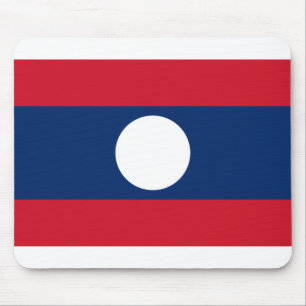 Flagga Laos Musmatta