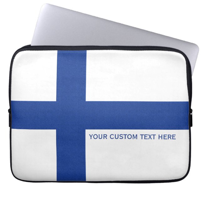 Flagga laptop sleeve (Framsidan)