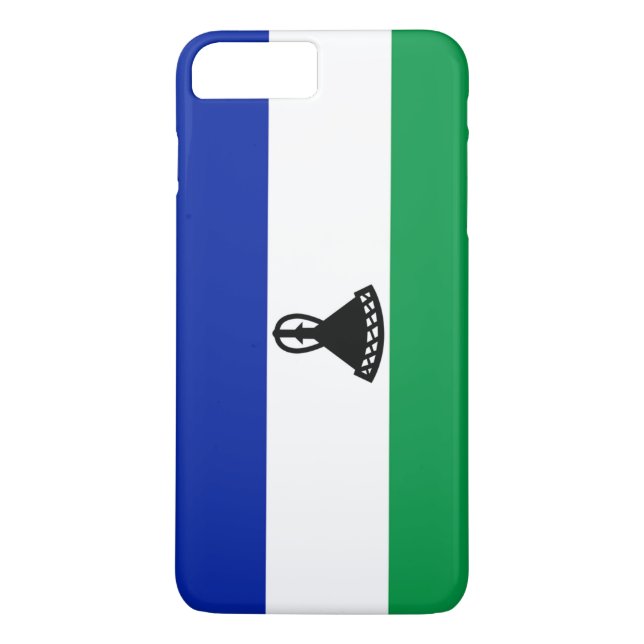 Flagga Lesotho Case-Mate iPhone Skal (Baksida)