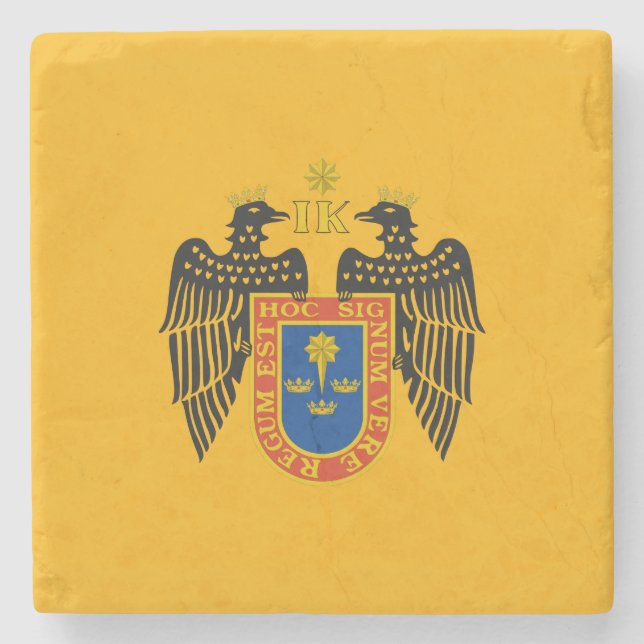 Flagga Lima (Peru) Stenunderlägg (Framsidan)
