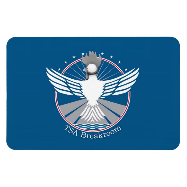 Flagga Logotyp Magnet (Horisontell)