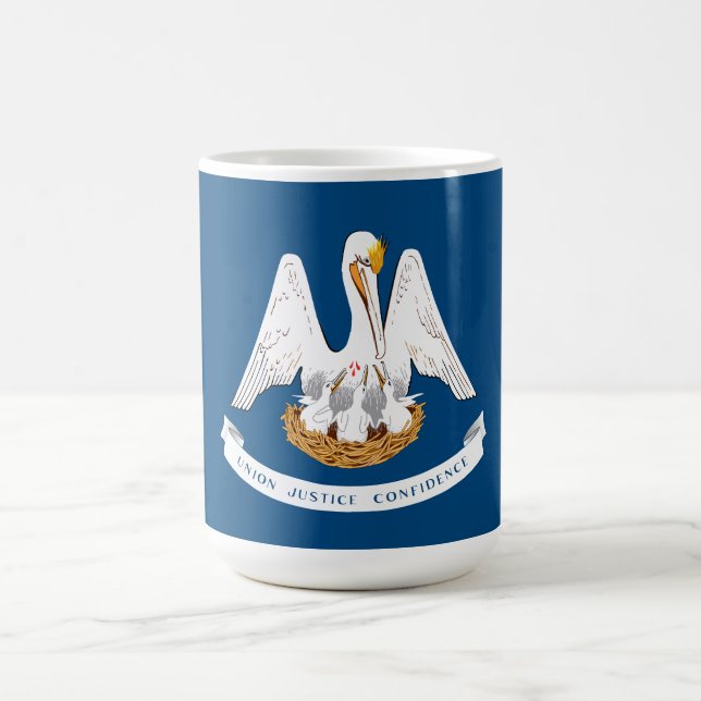 Flagga Louisiana Kaffemugg (Center)