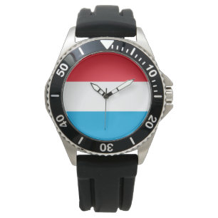 Flagga Luxemburg Armbandsur
