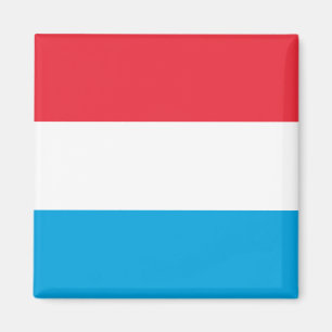 Flagga Luxemburg Magnet