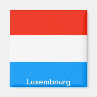 Flagga Luxemburg Magnet