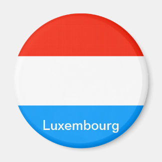 Flagga Luxemburg Magnet