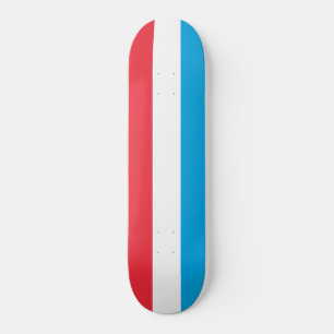 Flagga Luxemburg Mini Skateboard Bräda 18,5 Cm