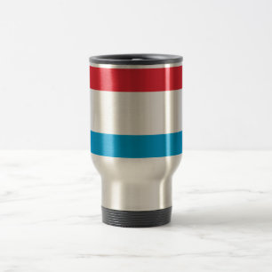 Flagga Luxemburg Travel/pendlare Mugg