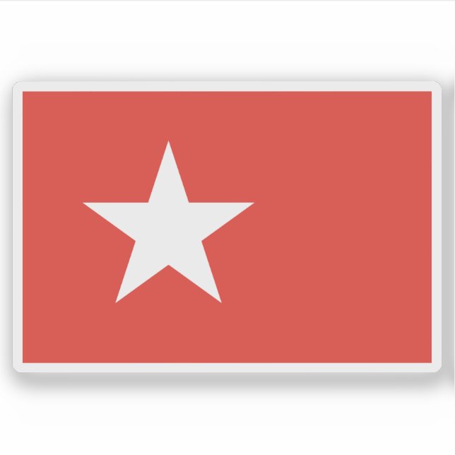 Flagga Maastricht, Nederländerna Klistermärken (Framsida)