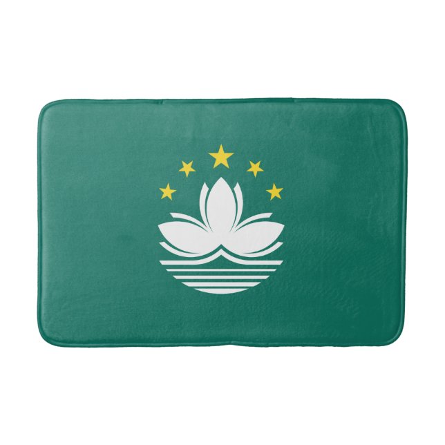 Flagga Macau (Kina) Badrumsmatta (Framsidan)