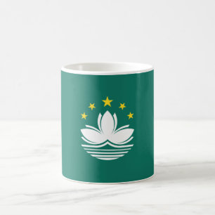 Flagga Macau (Kina) Kaffemugg