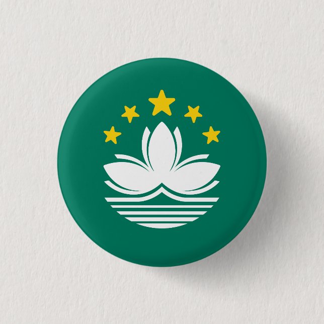 Flagga Macau Knapp (Framsida)