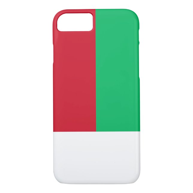 Flagga Madagaskar Case-Mate iPhone Skal (Baksida)