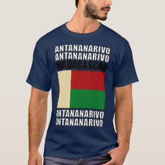 Flagga Madagaskar T Shirt