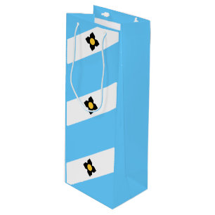 Flagga Madison, Wisconsin Vin Gift Bag