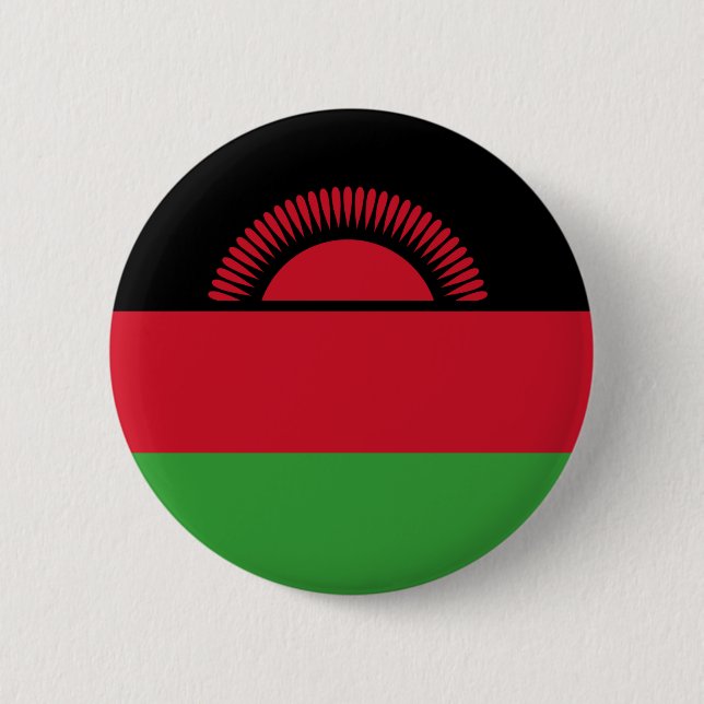 Flagga Malawi Knapp (Framsida)