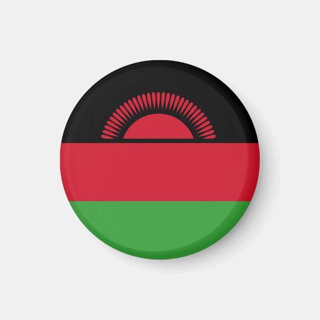 Flagga Malawi Magnet (Framsidan)
