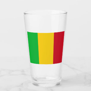 Flagga Mali Glaskopp