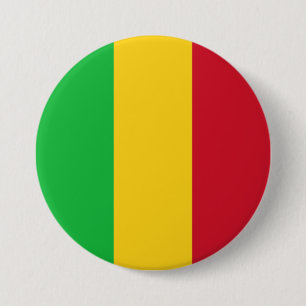 Flagga Mali Knapp
