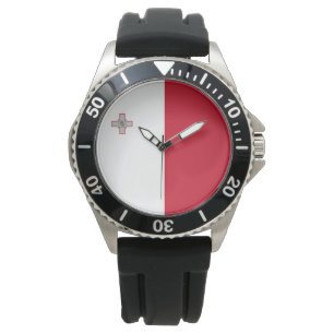 Flagga Malta Armbandsur