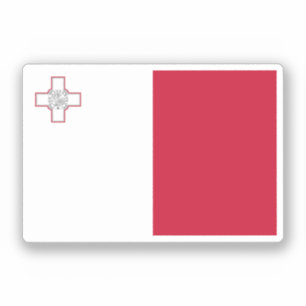 Flagga Malta Klistermärken