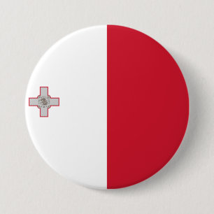 Flagga Malta Knapp